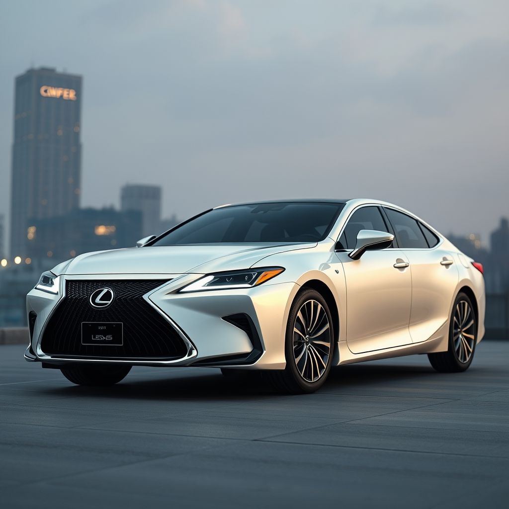 Lexus ES EV 2025 เปิดตัวครั้งแรกในเซี่ยงไฮ้